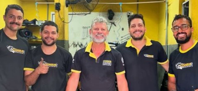 Equipe Coimbra Motos - Profissionais qualificados